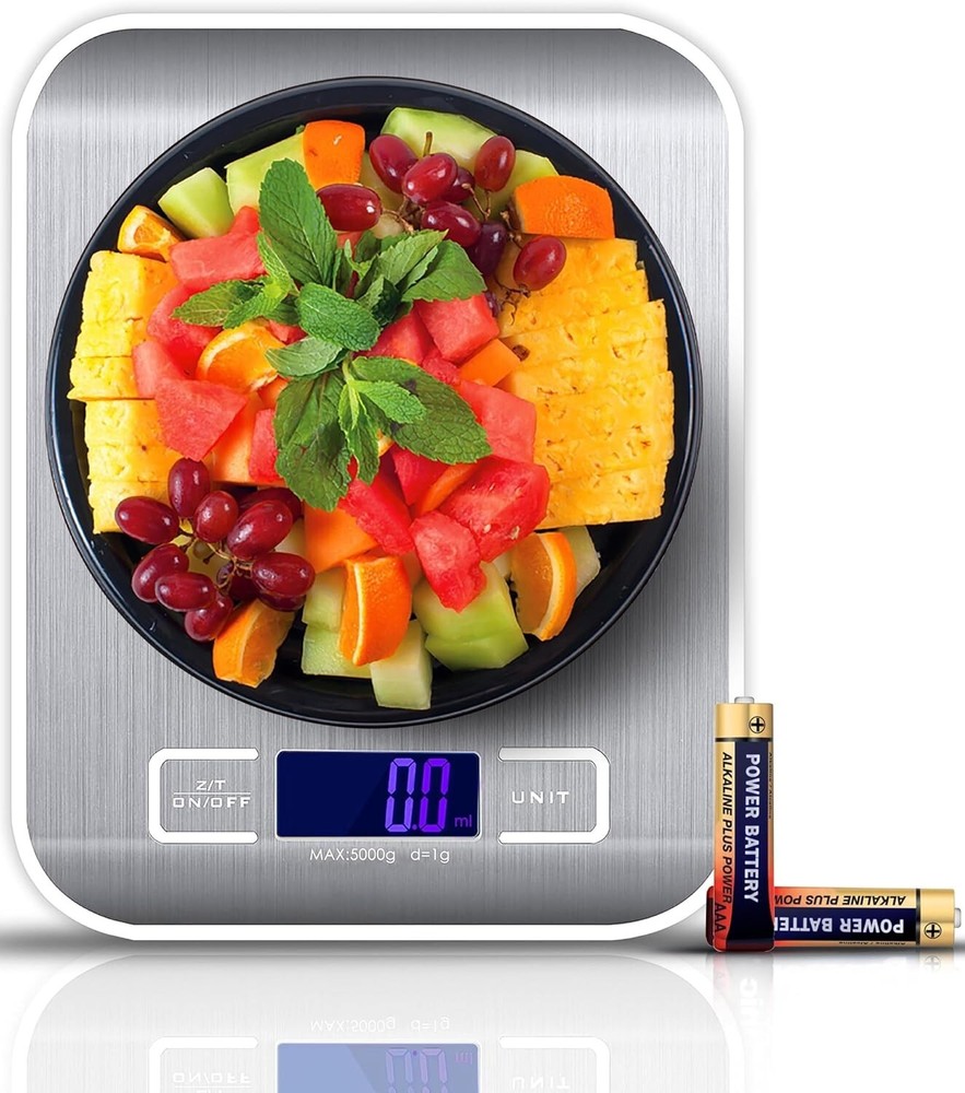 Bascula Digital de Cocina Pesa de Alimentos Balanza Para Gramos Gramera Escala