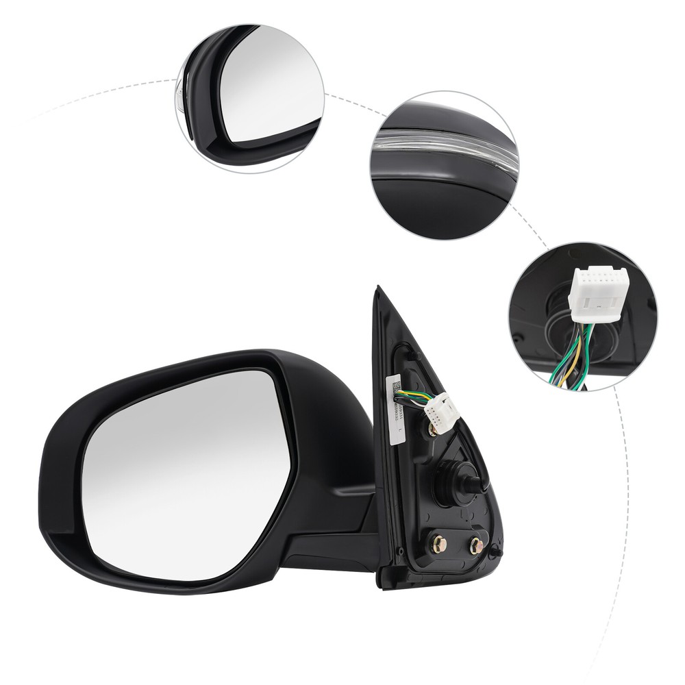 Left Rear View Mirror For 2014-2019 Mitsubishi Outlander Part Number 7632b354