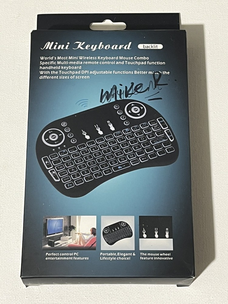 Mini Wireless Keyboard /Touchpad for Laptop TV BOX