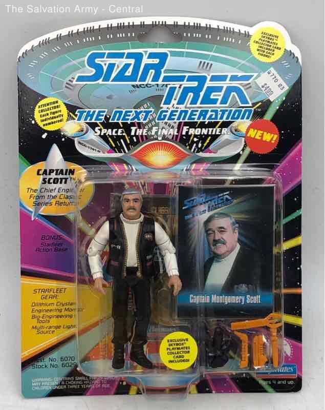 Playmates Star Trek Next Generation Captain Scott And More Figurines 1 Box