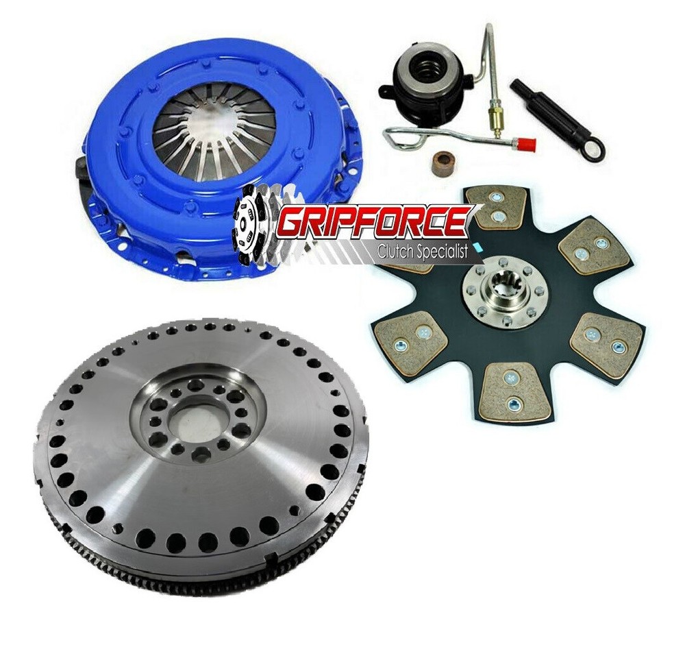 FX Stage 4 Clutch Kit with Slave Cylinder and Light Flywheel for 91-92 Cherokee Comanche Wrangler