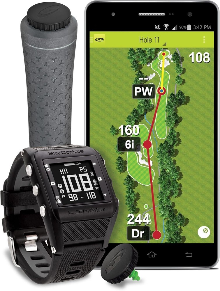 SkyCaddie Linx GT Smartwatch and Game Tracker System NEW in Box #63012