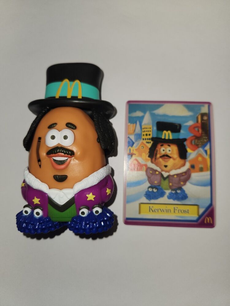 2023 McDONALD'S Kerwin Frost McNugget Nugget Buddies With Card Opened.