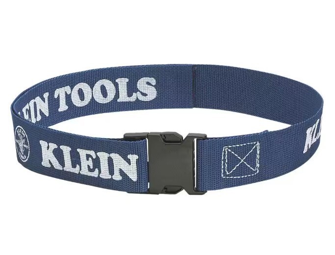 Klein Tools Lightweight Utility Belt with Adjustable Buckle in Blue