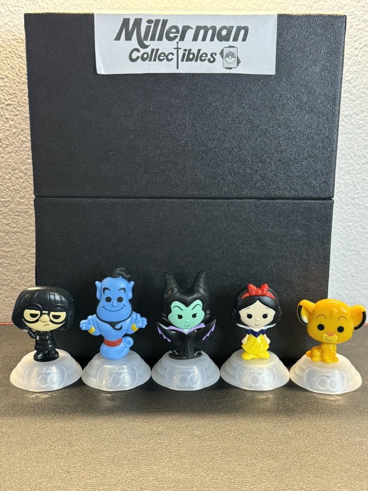 McDonald's 100 Years Of Magic Disney 2023 (x5) Disney Character Mix Lot