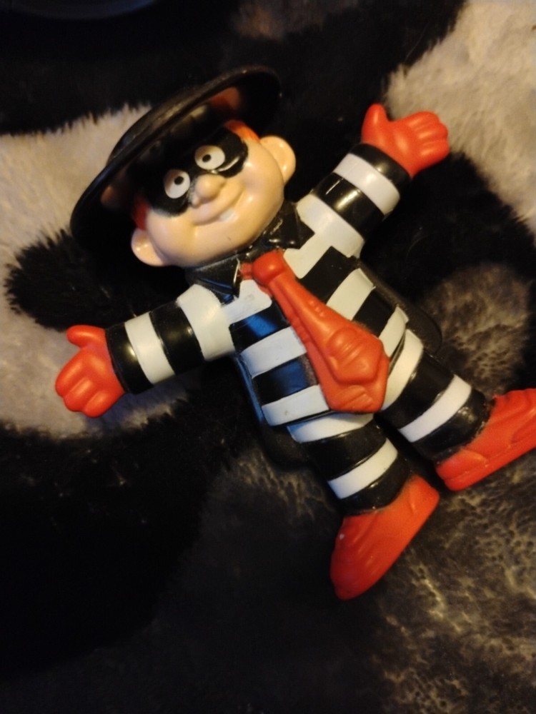 Hamburgler McDonalds Toy PVC 2.75