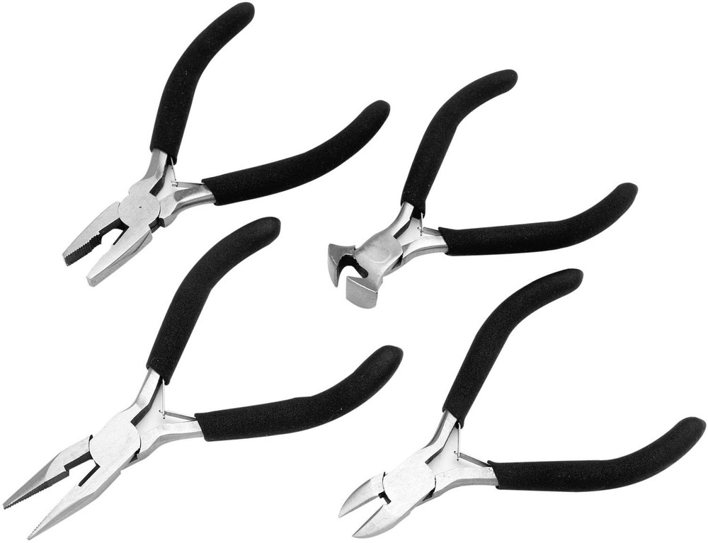 Performance Tool 1917 4 Piece Mini Pliers Set