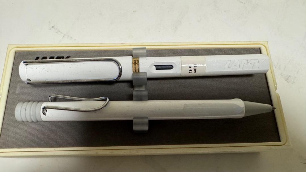 LAMY Safari Ramie Fountain Pen Ballpoint Pen Set Limited Color #384136