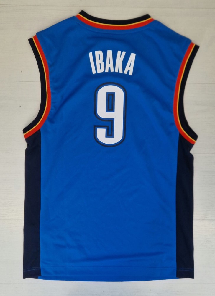 C5/26 Adidas Basket Oklahoma City 9 Ibaka Tank Top L71441