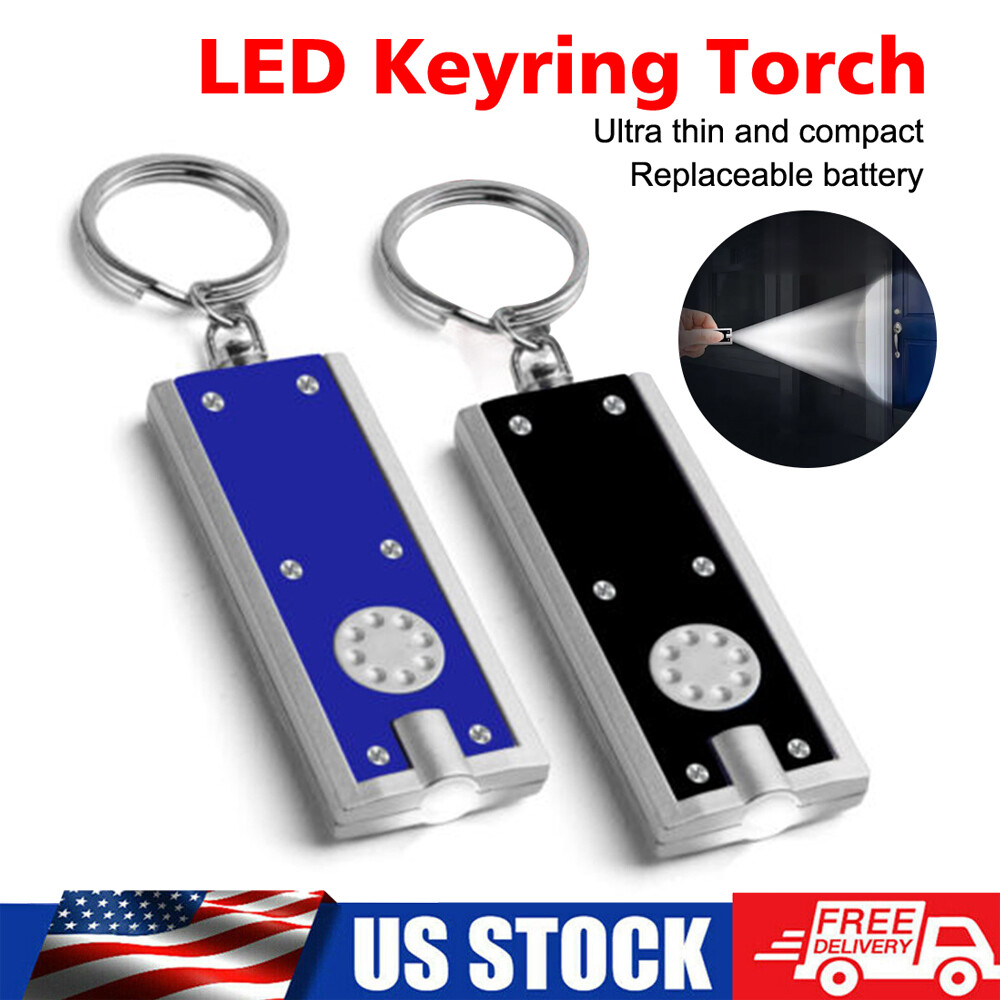 Mini Ultra Bright LED Keychain Flashlight for Camping or Everyday Use