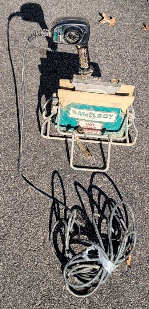 McElroy 711001 Carrying Bag 724001 Heater 707801 722801 Butt Plate Fusion Heater