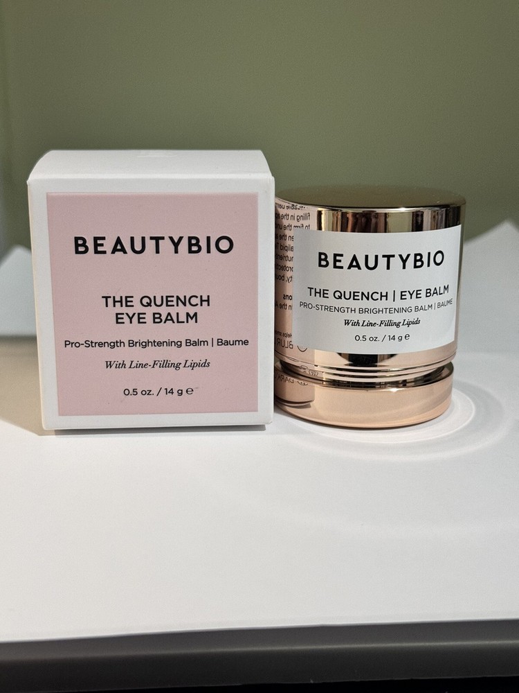 SEALED DEAL Beautybio The Quench Eye Reviving Quadralipid Eye Balm 0.5 oz