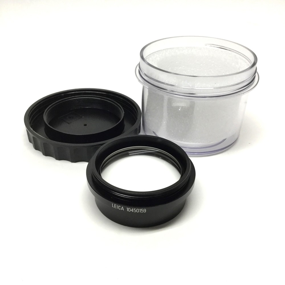 Leica 10450159 Achromat Objective Stereo Microscope Lens 1.0x 90mm WD M60