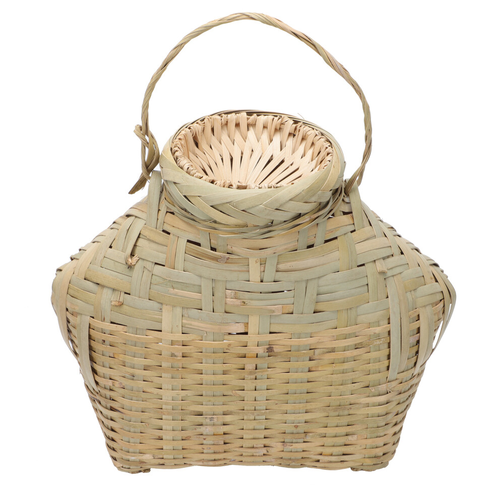 Blanket Basket Wicker Seagrass Outdoor Picking Woven Baskets Storage