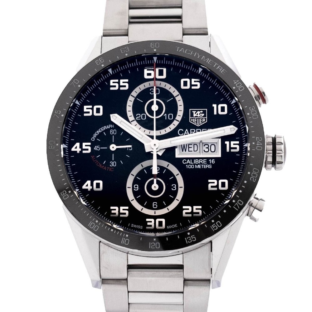 TAG Heuer Carrera CV2A1R Automatic Chronograph Watch Ref FC6235