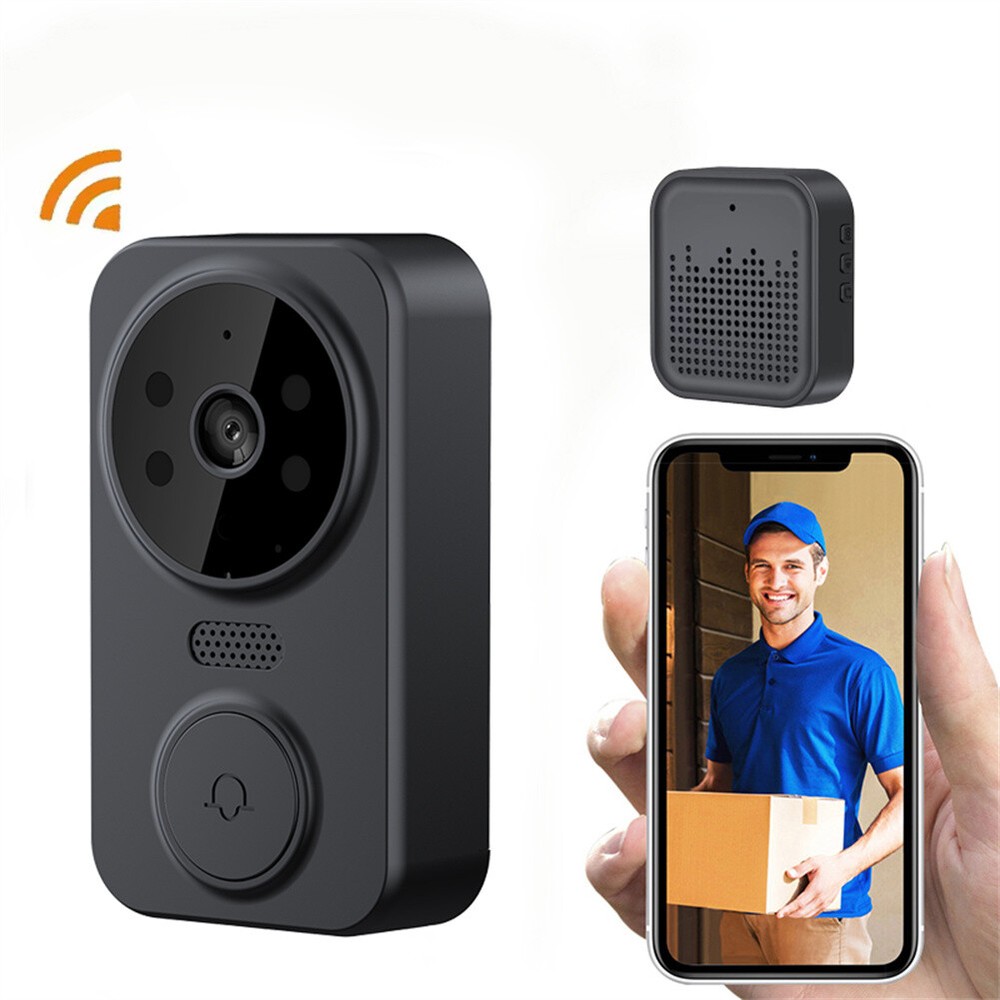 Smart Visual Doorbell Two-way Monitoring Security System Wifi Video Door Bell-image