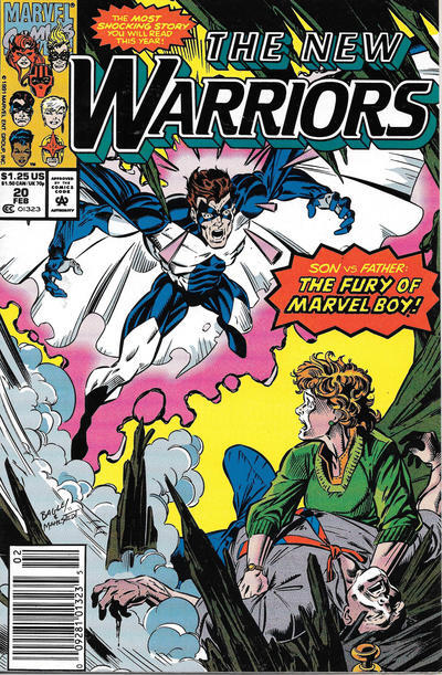 New Warriors #20 Newsstand VF Marvel Mark Bagley Combined Shipping Available
