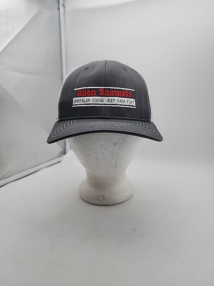 Allen Samuels Dodge Chrysler Jeep Ram Dealer Strap-back Mesh Cap Hat