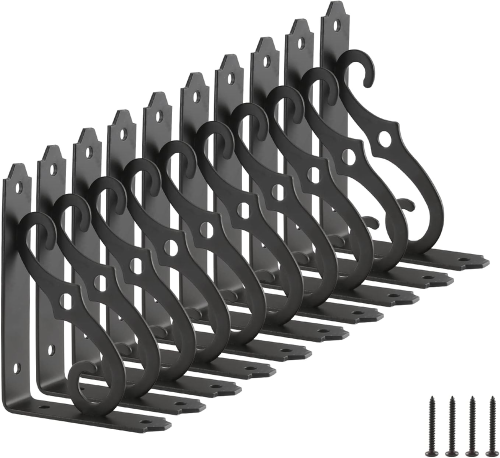 5 Inch Shelf L Brackets Decorative Shelf Brackets Shelf Support Corner Brace Joi