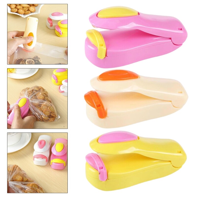 Portable Bag Sealer Kitchen Handheld Sealer Vacuum Sealer Saver Machine