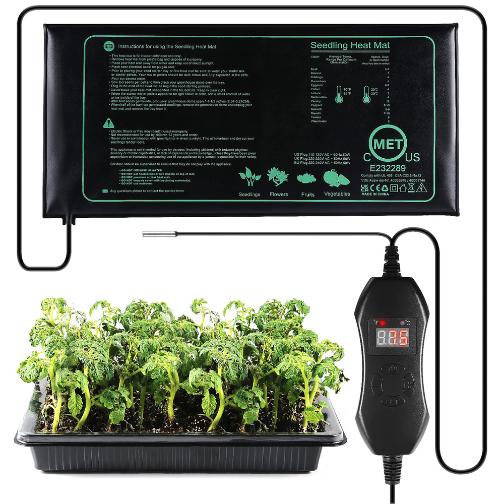 MET Seedling Heat Mat with Digital Thermostat Controller - LITTLE ROCK, AR SELLE
