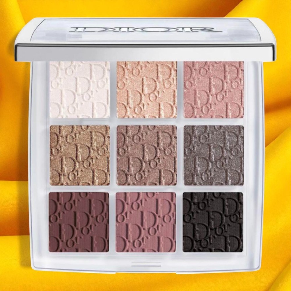Dior Backstage Eyeshadow Palette 002 Smoky Essentials 10g in Gray Satin Matte Metal Finish