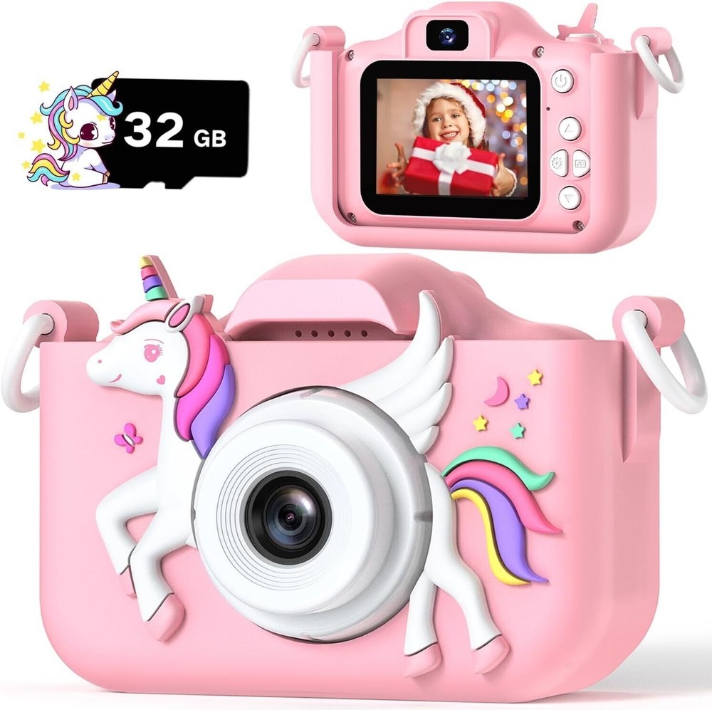 2024 Upgrade Kids Camera for Girls, Christmas Birthday Gifts for Girls Boys, 108