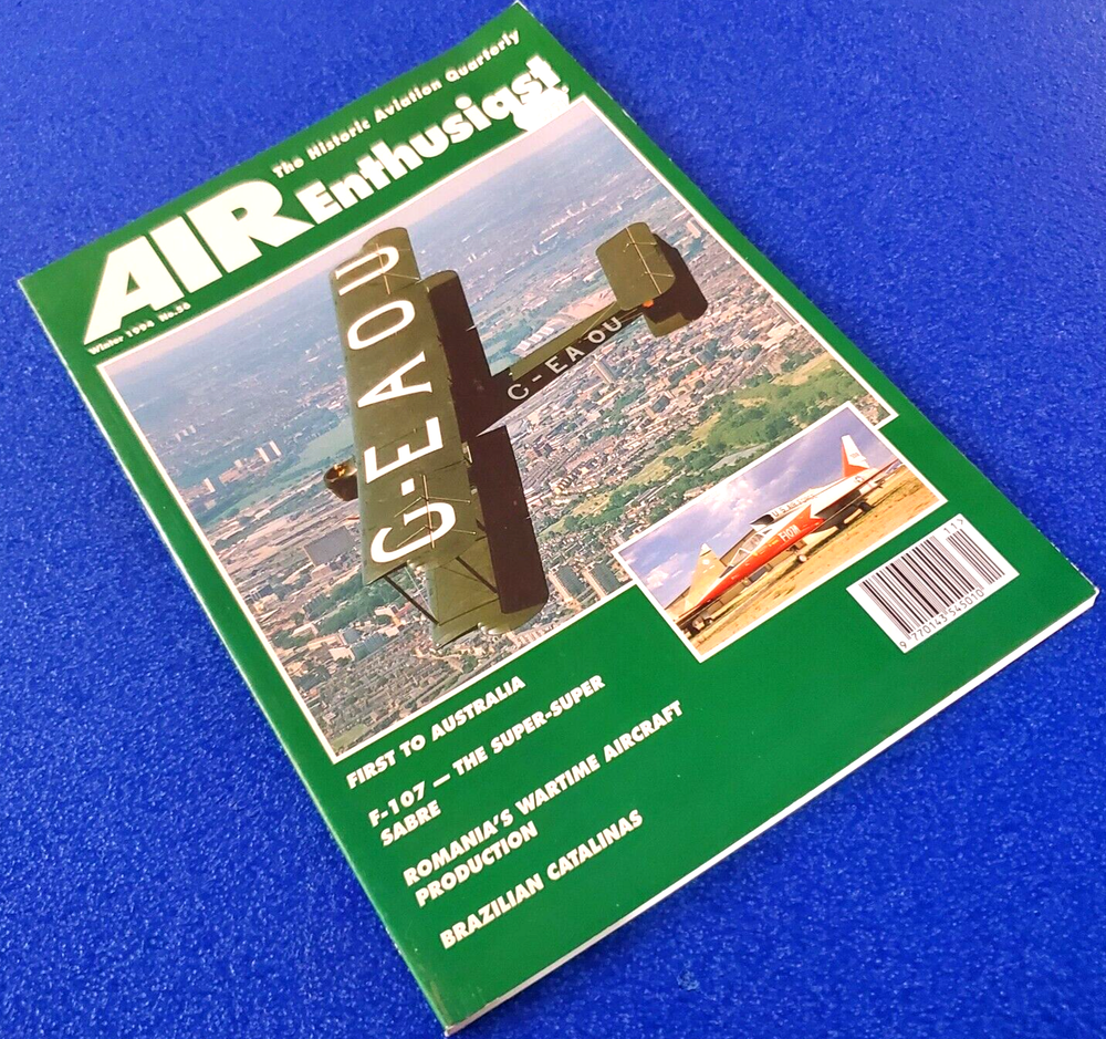 1994 WINTER NO. 56 AIR ENTHUSIAST HISTORIC AVIATION QUARTERLY AIRCRAFT MAGAZINE