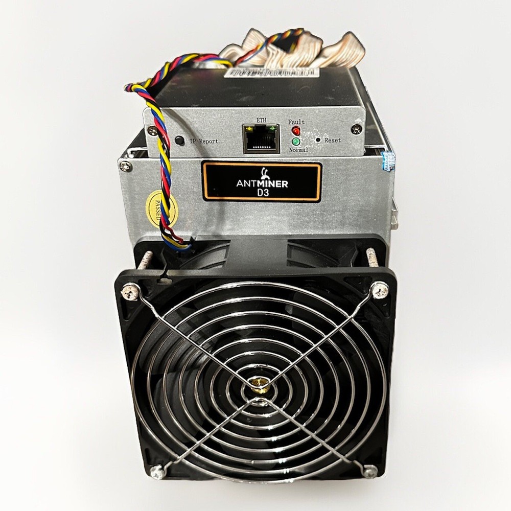 Bitmain Antminer D3 Submodel 19.3GH/s Dash Coin ASIC Cryptocurrency Miner-image