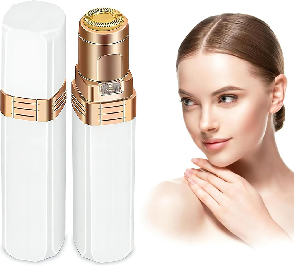 Facial Hair Remover Women, Electric Waterproof Facial Hair Trimmer for Ladies Pa
