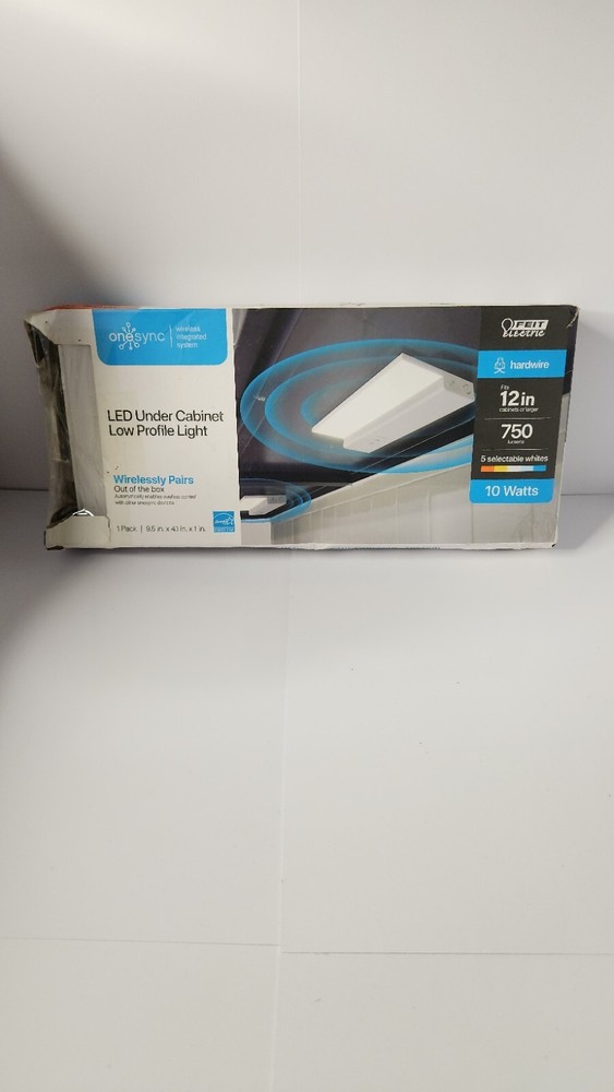 FEIT ELECTRIC ONESYNC LED UNDER CABINET LOW PROFILE LIGHT 9.5