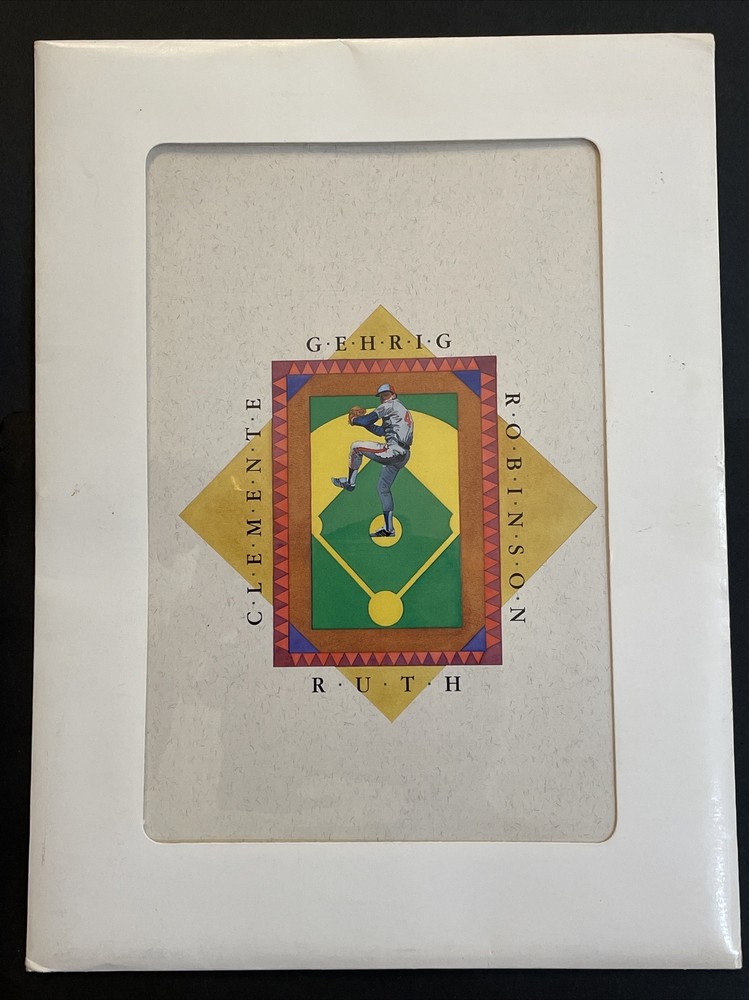 1989 USPS Legends Baseball Scrapbook and Stamp Album. Sealed and Unopened