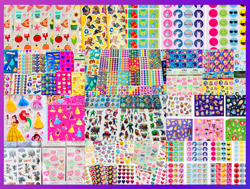 2099+ STICKERS by SANDYLION, Happy Planner, American Greetings, Hallmark, Eureka