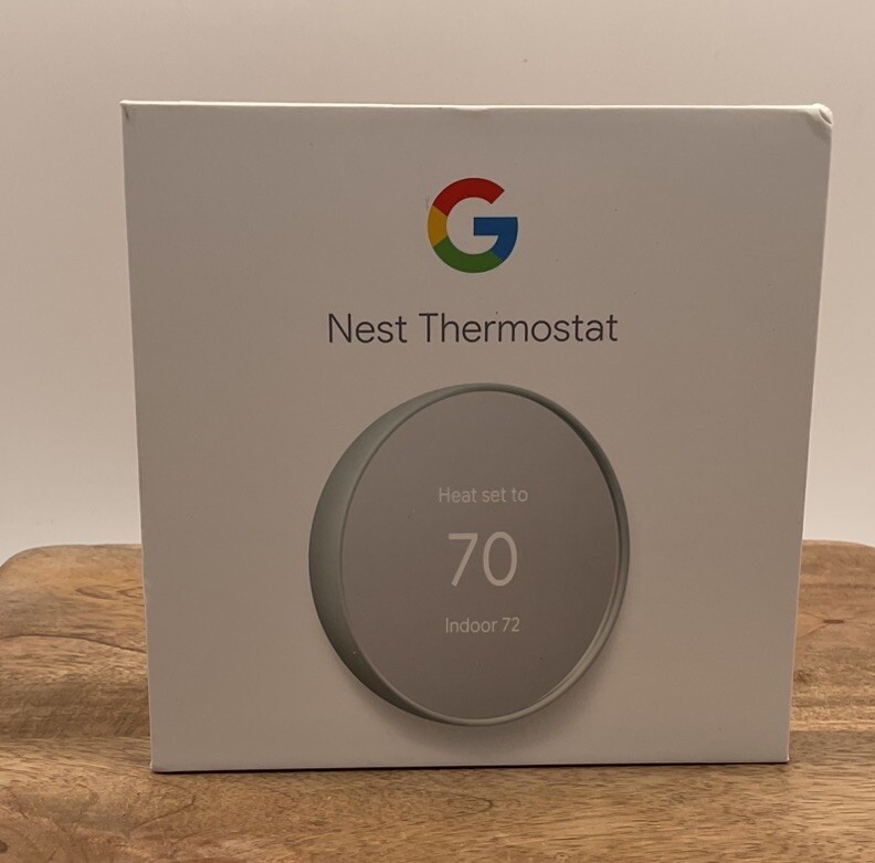 Google Nest Thermostat G4CVZ Fog Open Box Never Used