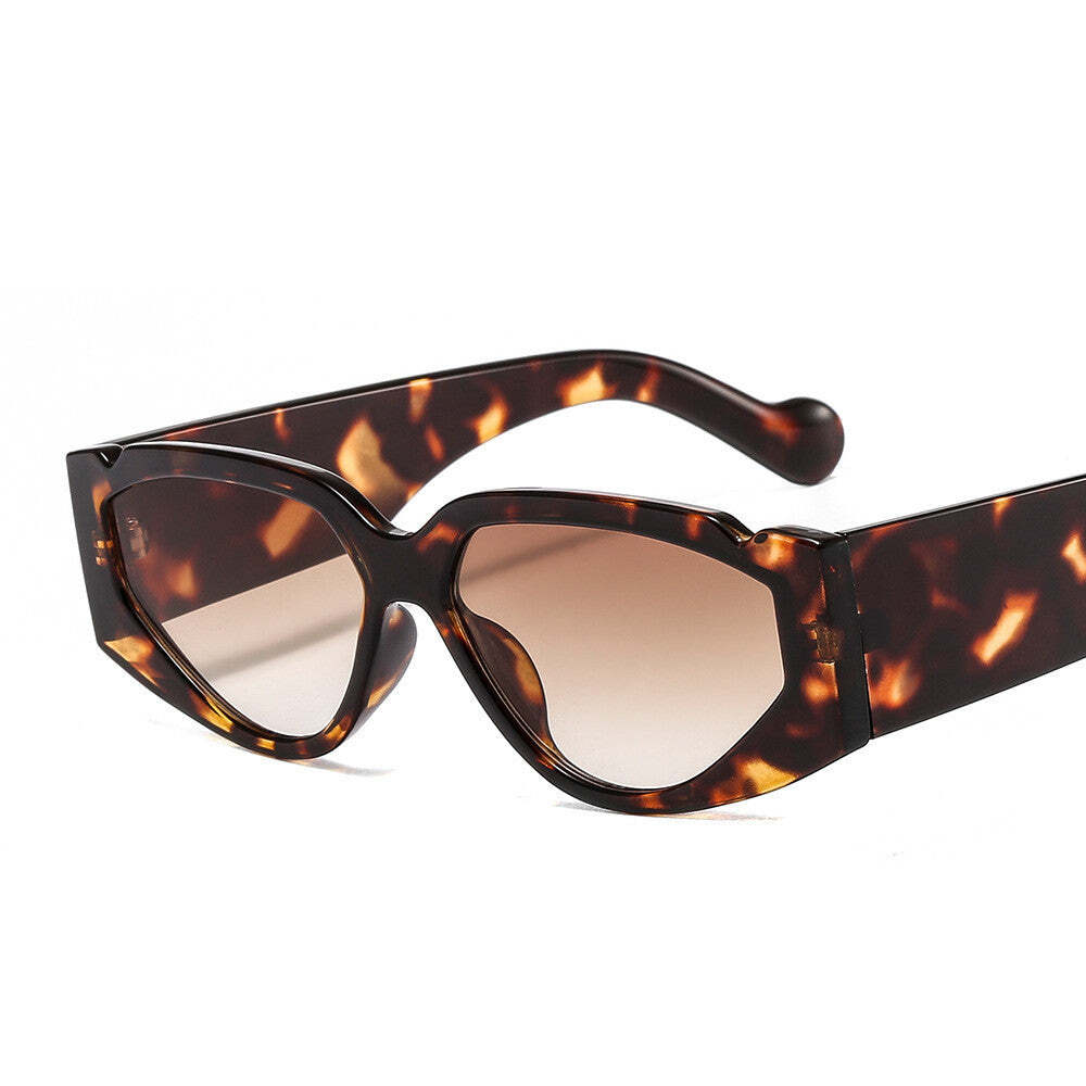 Trendy Personality Color Plastic Sunglasses for Men and Women - Cros Style