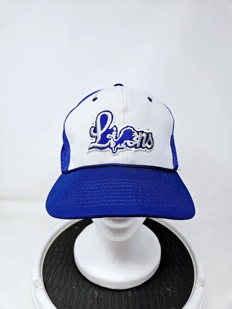 Vintage Detroit Lions NFL SnapBack Trucker Hat Cap Sports Specialties NWT