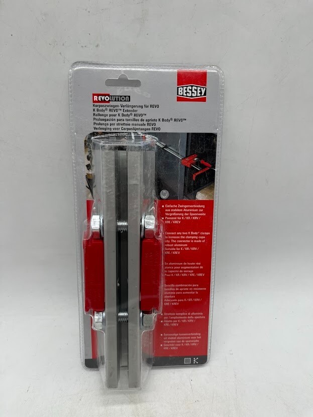 BESSEY K-Body REVO Clamp Extension Bar for Extended Reach
