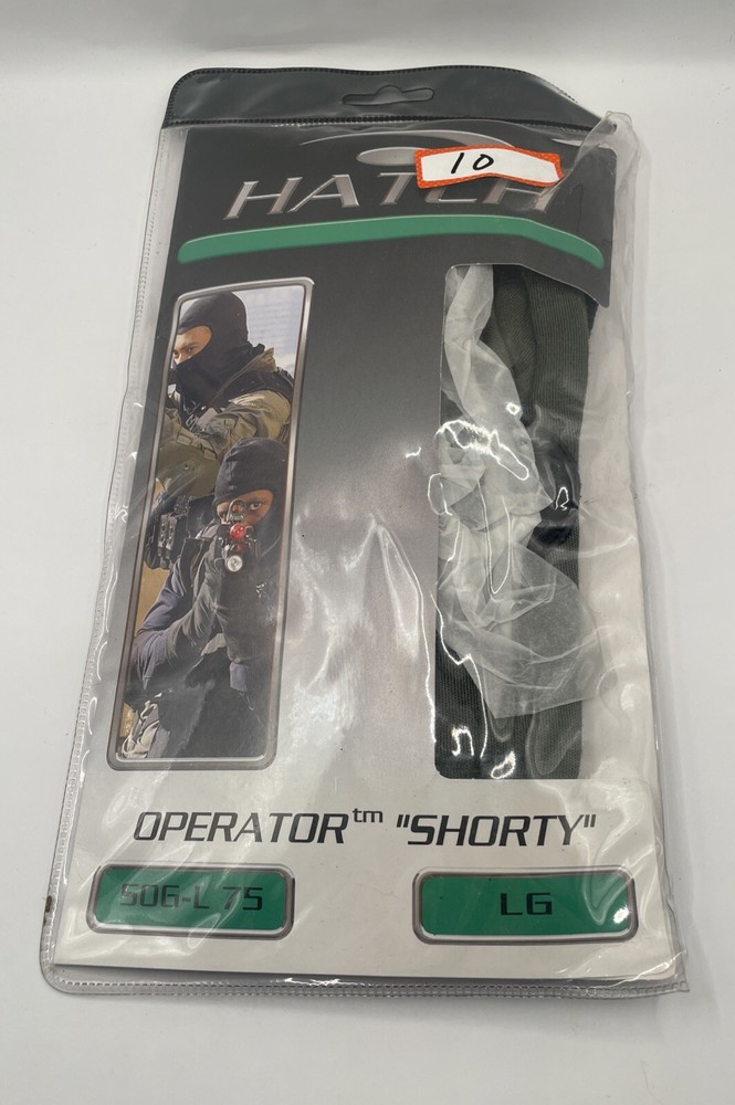HATCH SOG-L75 Operator Shorty Glove Large Sage Green