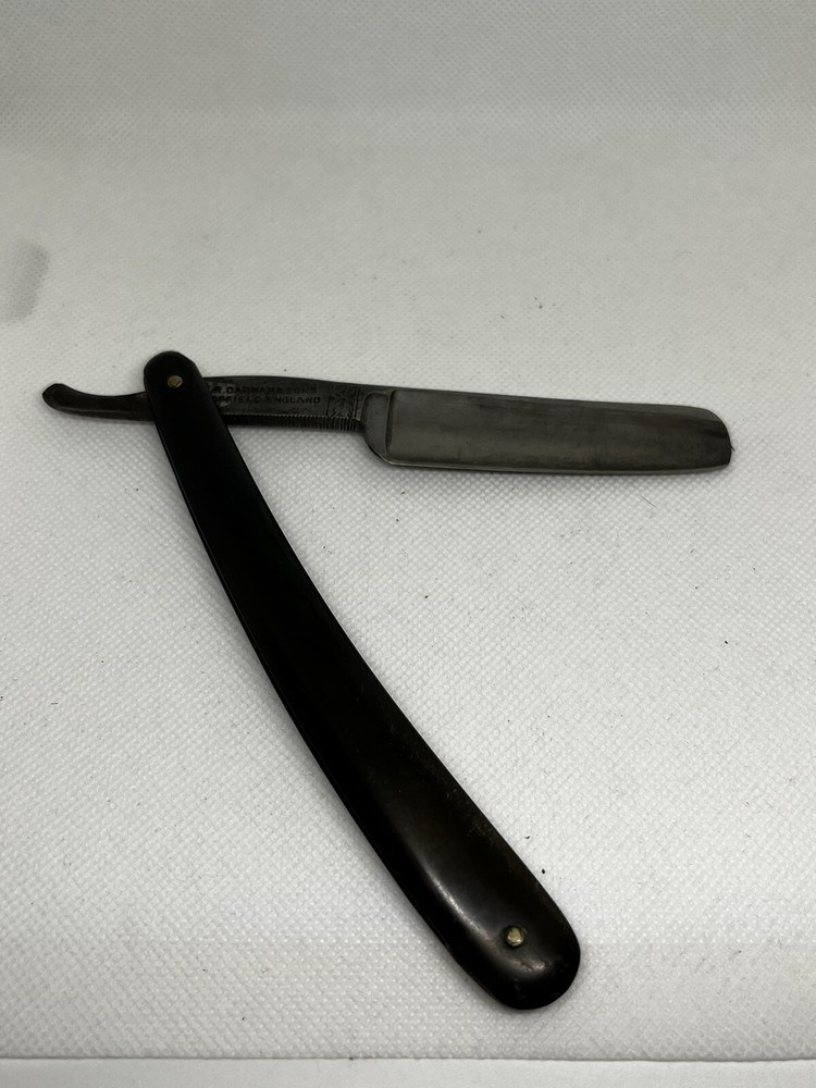 Vintage Bengall Cut Throat Shaving Razor T.R. Cadman & Sons Sheffield England