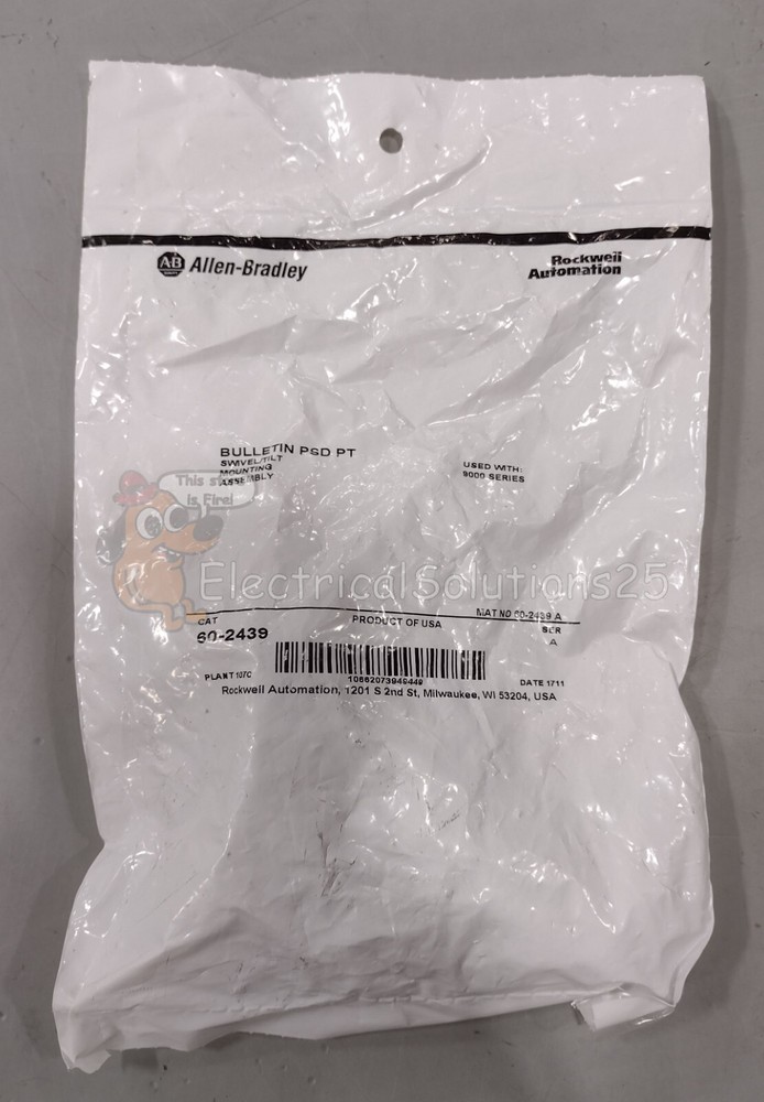 NEW ALLEN BRADLEY 60-2439 SWIVEL MOUNTING ASSEMBLY BRACKET FREE SHIPPING