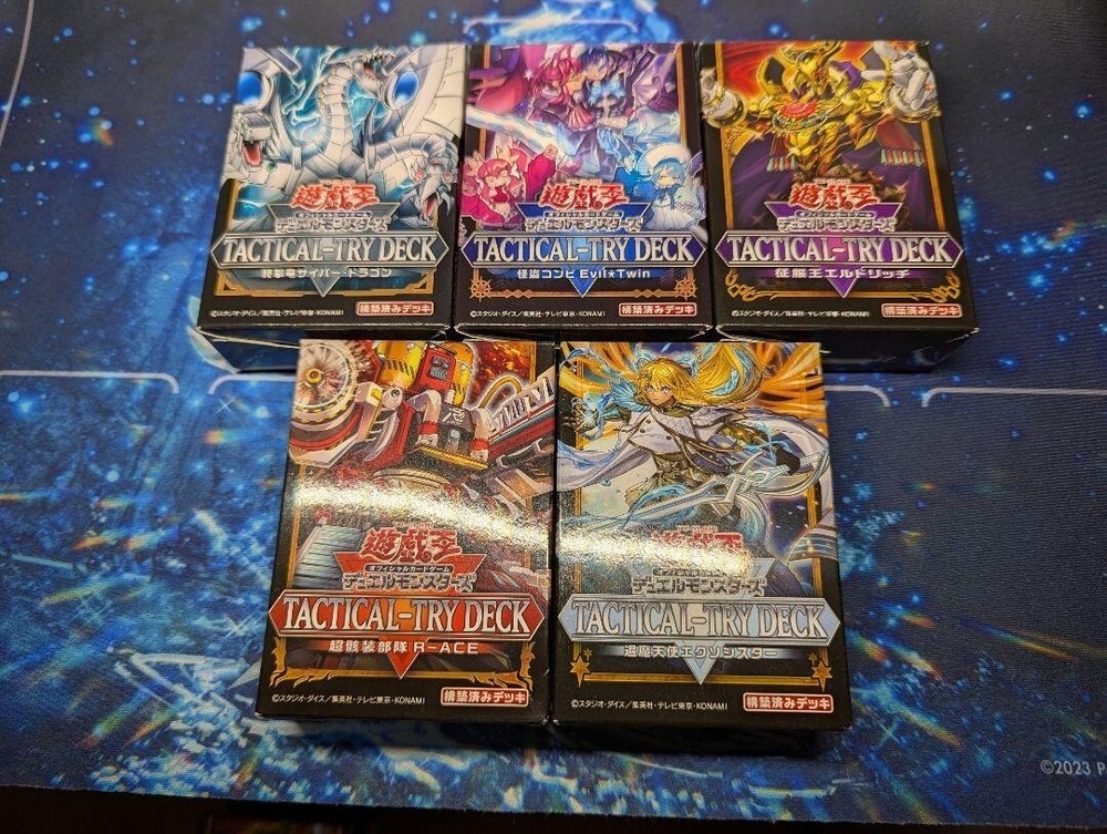 Rescue Ace & Exosister Yu-Gi-Oh Tactical Try Deck Set of 5 R-ACE  