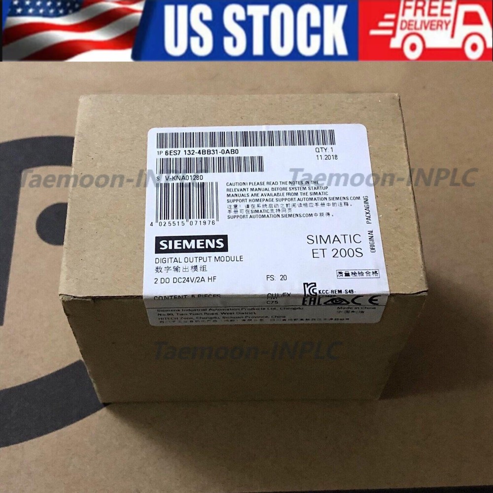 1pc Siemens 6ES7 132-4BB31-0AB0 6ES7132-4BB31-0AB0 DP 5 electronic modules