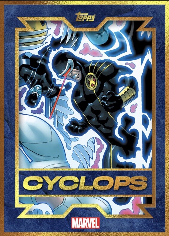 [DIGITAL CARD] Topps Marvel - Cyclops - X-Collection - Blue