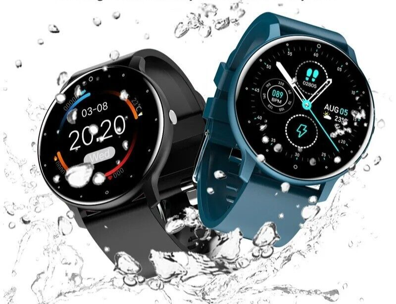SmartWatch with Full Touch Screen IP68 Waterproof Fitness Tracker for Men Women 2025