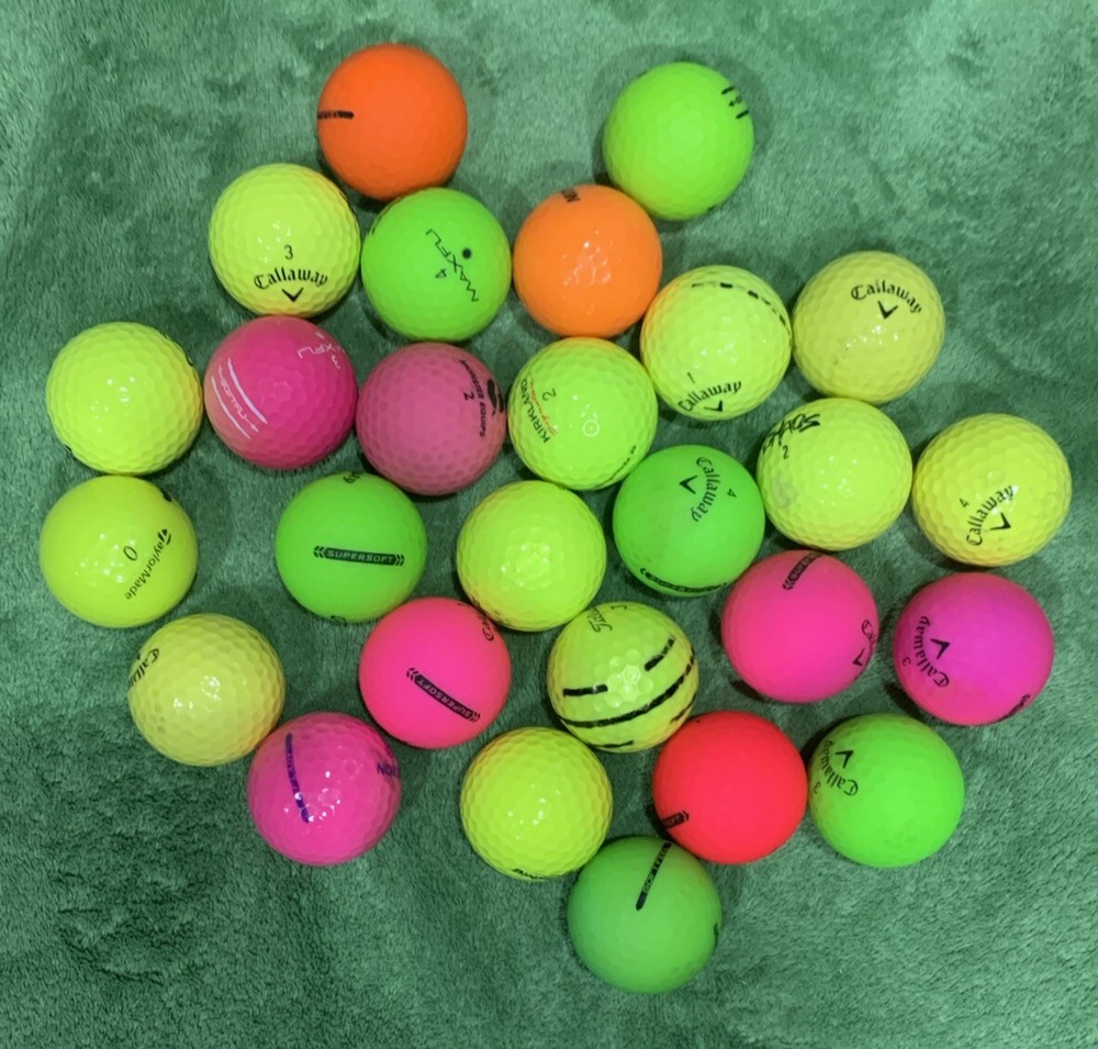 Random Pre-Owned Gold Golf Balls for Sale