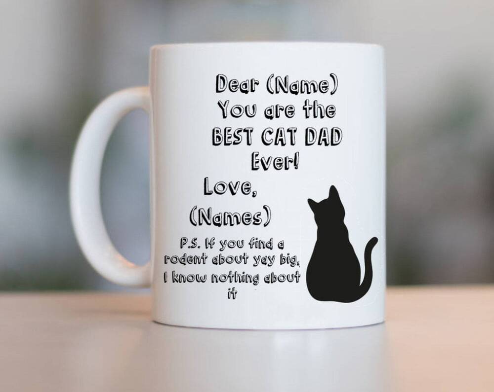 Cat Dad Gift Dad Cat Cat Dad Mug Cat Mug Cat Gift Cat Dad Coffee Mug Best Dad