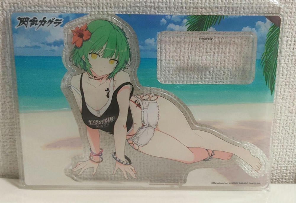 Senran Kagura Hikage Acrylic Stand Color black blue white Game Character Goods