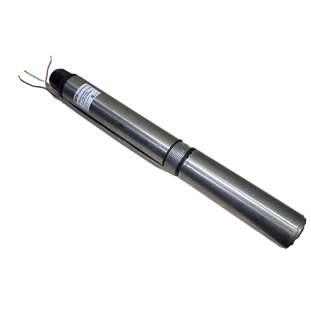 Eco-Flo 1 ½ HP 4″ SUBMERSIBLE 3 WIRE PUMP EFSUB15-103 and MOTOR