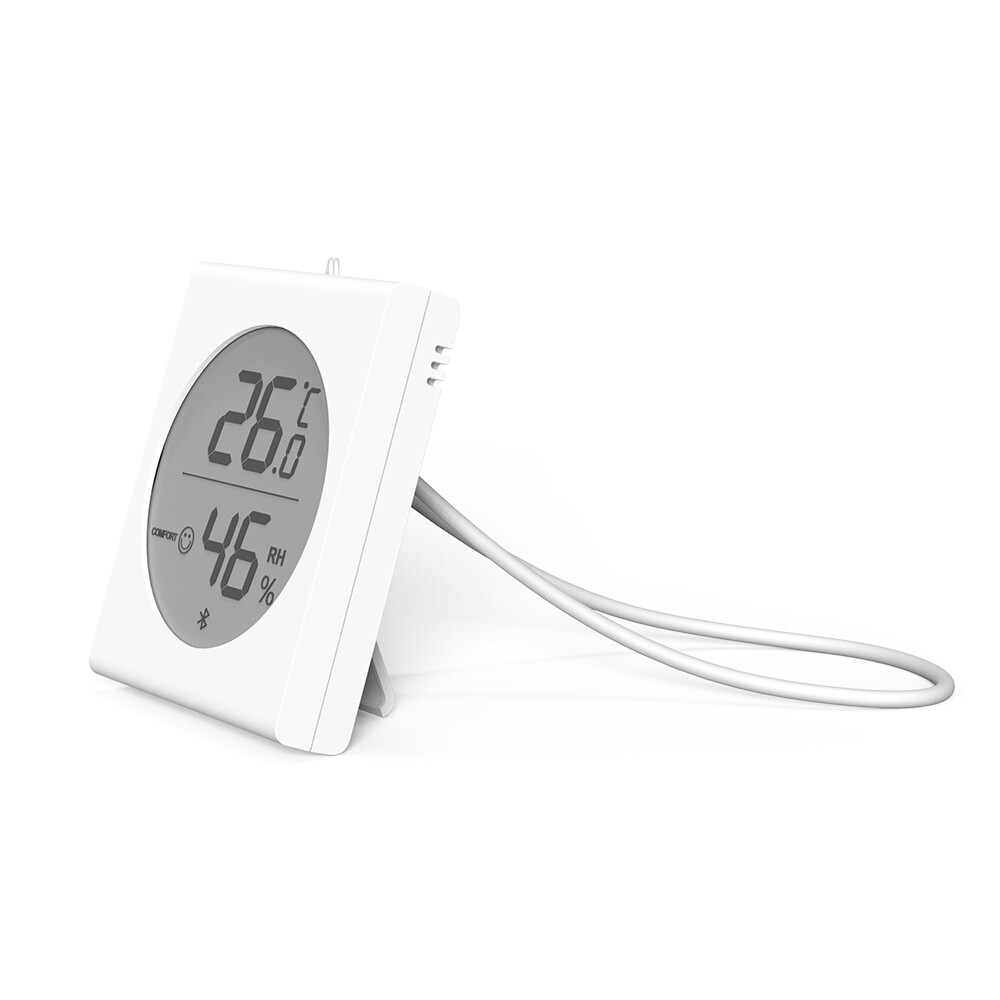 433MHz Digital Humidity Meter Wall-Mounted Sensor W2R6-image