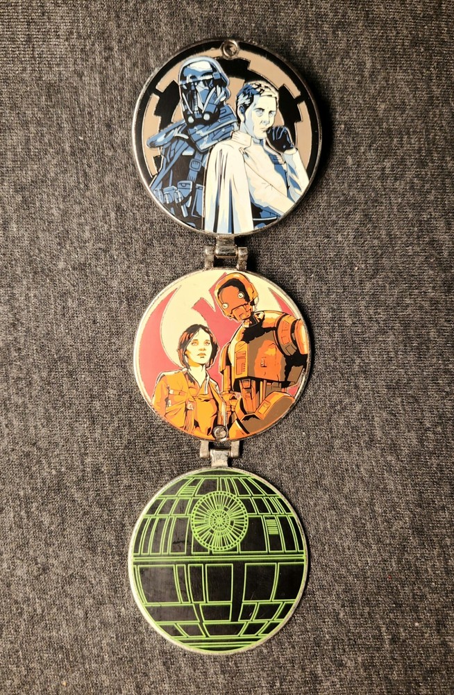 New Disney Parks Star Wars Rogue One Death Star Surprise Hinge Pin LE 3000